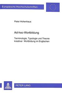 Ad-Hoc-Wortbildung