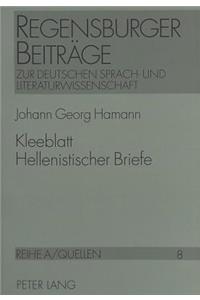 Kleeblatt Hellenistischer Briefe