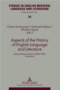 Aspects of the History of English Language and Literature