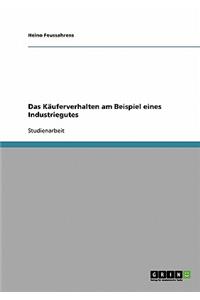 Das Käuferverhalten am Beispiel eines Industriegutes