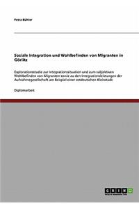 Soziale Integration Und Wohlbefinden Von Migranten in Gorlitz