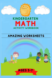 Kindergarten Math Activity Workbook