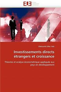 Investissements Directs Étrangers Et Croissance