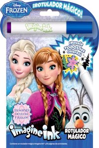 Frozen. Rotulador magico: Libro de colorear y actividades con rotulador magico