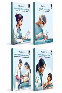 PW MedEd 2.0 MBBS 4th Prof Year Major Notes l Surgery, Obstetrics & Gynaecology, Pediatrics Combo Set of 4 Books