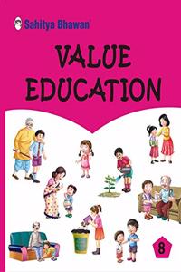 Sahitya Bhawan Value Education book for class 8 based on NCERT with CBSE Values Education kit | Beautifully Illustrated | Moral Values