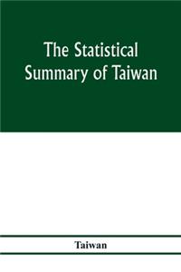 statistical summary of Taiwan