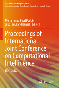 Proceedings of International Joint Conference on Computational Intelligence