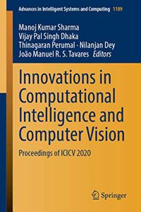 Innovations in Computational Intelligence and Computer Vision