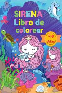 Sirena Libro de Colorear