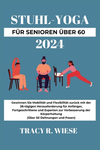 Stuhl-yoga für Senioren über 60