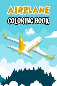 Airplane Coloring Book