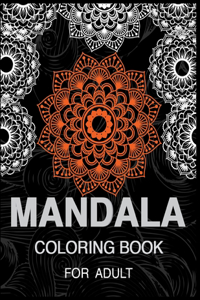 Mandala Coloring Book For Adult