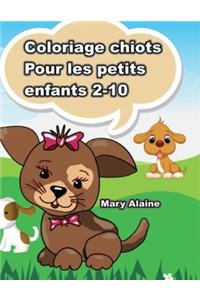Coloriage chiots