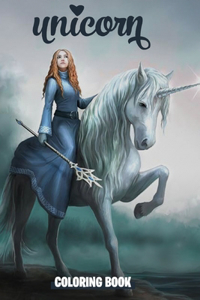 Unicorn coloring book