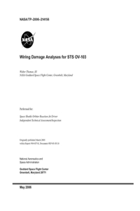 Wiring Damage Analyses for STS OV-103