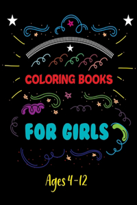 Coloring Books For Girls Ages 4-12