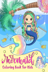 Mermaid Coloring Book for Kids