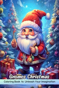 Gnomes Christmas Coloring Book