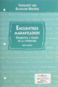 Prentice Hall Encuentros Maravillosos Audio CD with Teacher Script and Blackline Masters 2005c