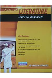 Prentice Hall Literature 2010 Unit 5 Resource Grade 11