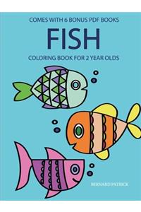 Coloring Books for 2 Year Olds (Fish)