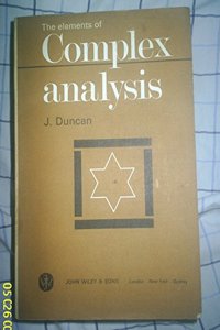 Elements of Complex Analysis