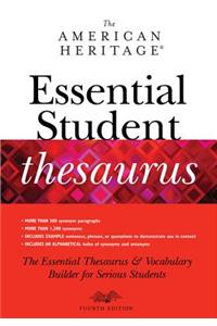 The American Heritage Essential Student Thesaurus