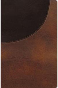 KJV, Super Giant Print Reference Bible, Large Print, Imitation Leather, Brown, Red Letter Edition