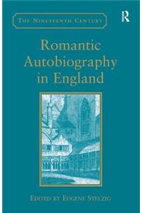 Romantic Autobiography in England
