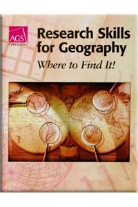 Research Skills for Geography Teachers Guide
