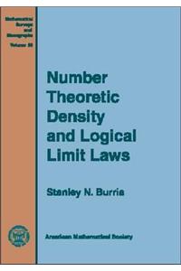 Number Theoretic Density and Logical Limit Laws