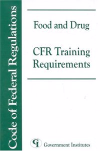 Food and Drug CFR Training Requirements