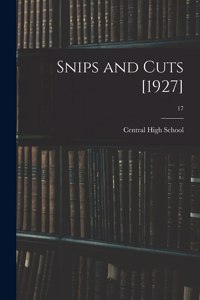 Snips and Cuts [1927]; 17