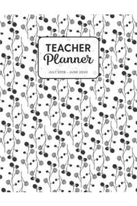 Teacher Planner July 2019 - June 2020