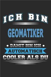 Ich bin Geomatiker Damit bin ich automatisch cooler als du