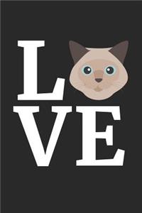 Russian Blue Cat Notebook - I Love My Russian Blue Cat Cute Cat Lover Gift - Russian Blue Cat Journal