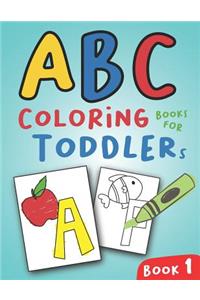 ABC Coloring Books for Toddlers Book1