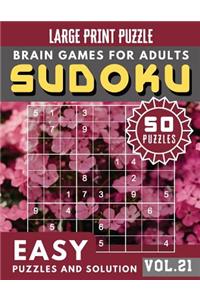 SUDOKU Easy Large Print