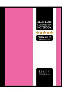 Graph Paper Composition Notebook