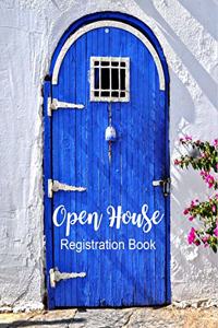 Open House Registration Book