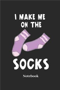 I Make Me on the Socks Notebook