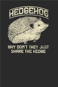 Why Don't They Just Share The Hedge