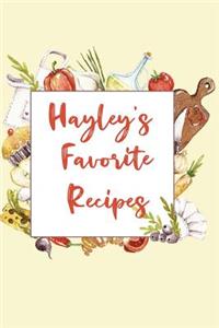 Hayley's Favorite Recipes