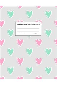 Handwriting Practice Sheets