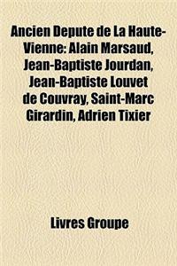 Ancien Depute de La Haute-Vienne