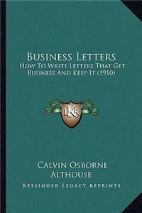 Business Letters
