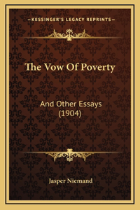 The Vow Of Poverty