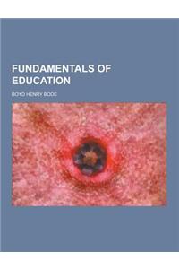 Fundamentals of Education