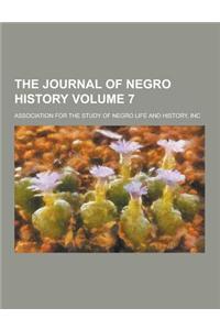 The Journal of Negro History Volume 7